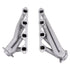 BBK 79-93 Mustang 351 Swap Shorty Unequal Length Exhaust Headers - 1-5/8 Titanium Ceramic - Striker Modified