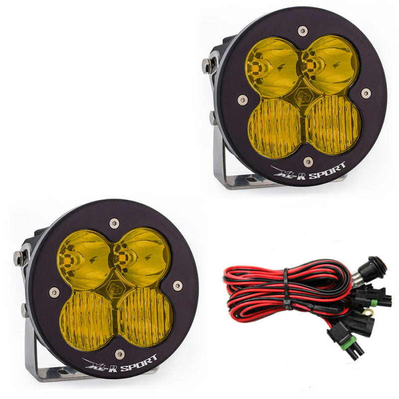 Baja Designs XL-R Sport Pair Driving/Combo - Amber - Striker Modified