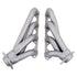 BBK 79-93 Mustang 351 Swap Shorty Unequal Length Exhaust Headers - 1-5/8 Titanium Ceramic - Striker Modified
