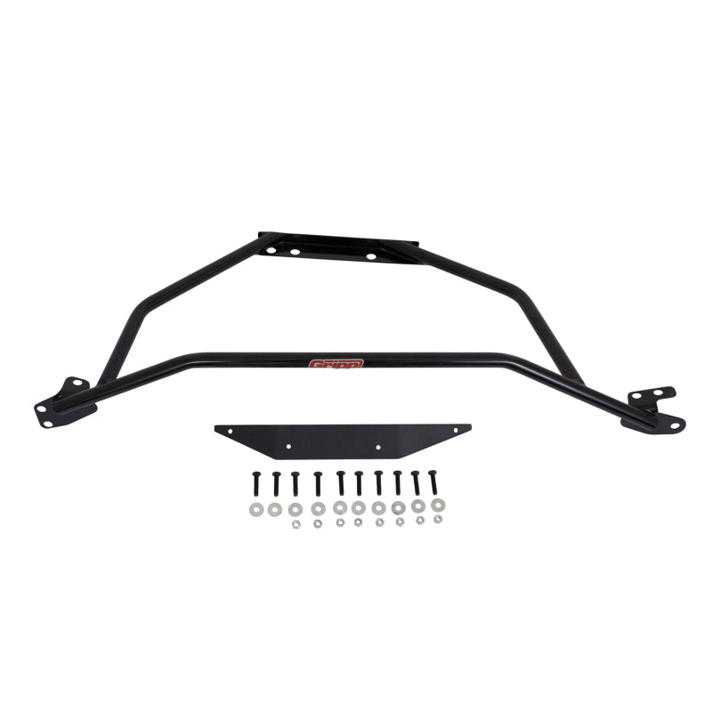 BBK 94-04 Mustang V6 GT Tubular Strut Tower Brace - Black Powdercoat Finish - Striker Modified