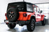 AWE Tuning 2018+ Jeep Wrangler JL/JLU Tread Edition Axle-Back Dual Exhaust - Diamond Black Tips - Striker Modified