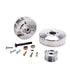 BBK 97-04 Ford F150 Expedition 4.6 5.4 Underdrive Pulley Kit - Lightweight CNC Billet Aluminum (3pc) - Striker Modified