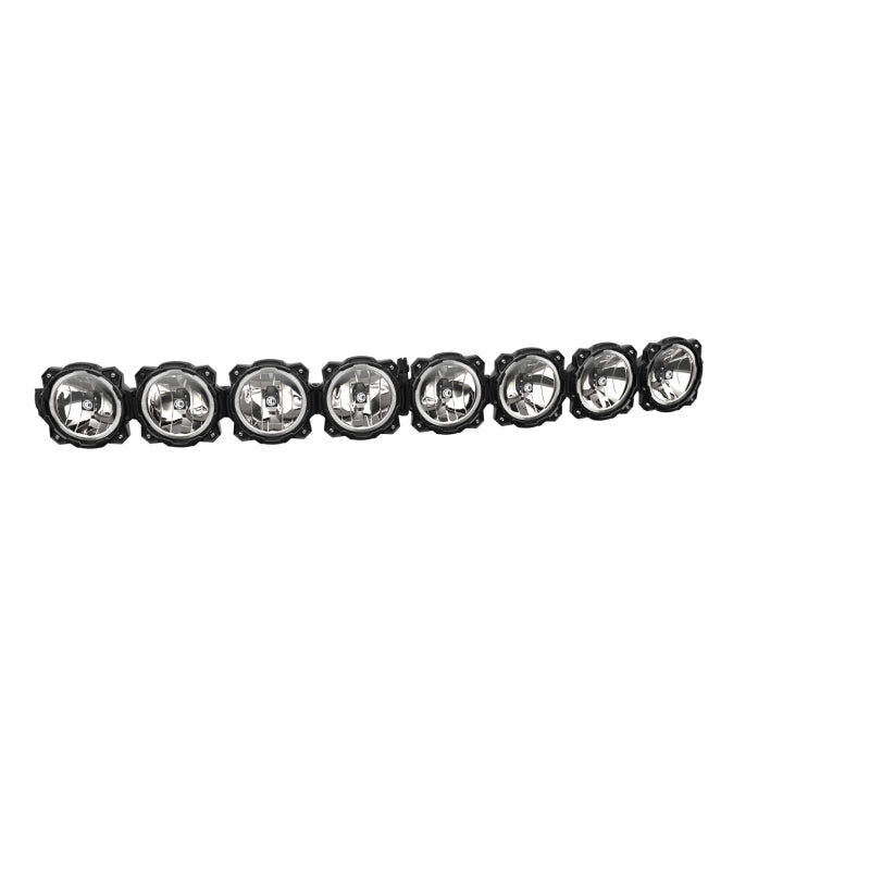 KC HiLiTES Universal 50in. Pro6 Gravity LED 8-Light 160w Combo Beam Radius Light Bar - Striker Modified