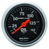 Autometer Sport Comp 52mm Mechanical 0-150 PSI Oil Pressure Gauge - Striker Modified