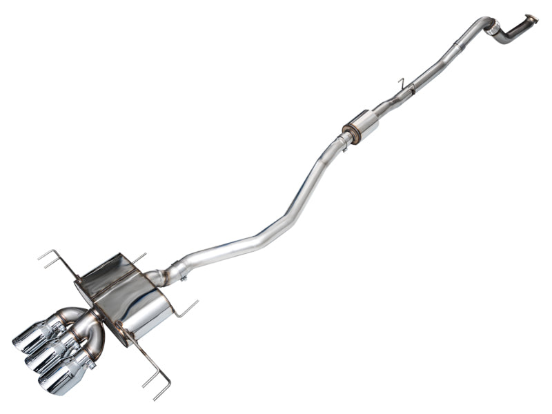 AWE Tuning 2023 Honda Civic Type R FL5 Touring Edition Exhaust w/ Triple Chrome Silver Tips - Striker Modified