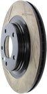 StopTech Power Slot 93-95 Mazda RX-7 SportStop Slotted Rear Right Rotor - Striker Modified