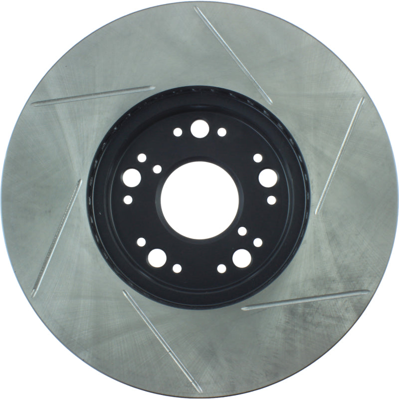 StopTech Power Slot 93-05 Lexus GS Series / 00-05 IS300 / 93-94 LS Series Front Right Slotted Rotor - Striker Modified