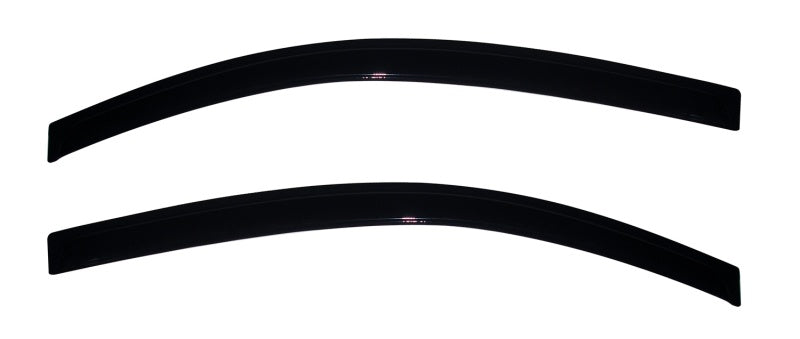 AVS 11-17 Fiat 500 Ventvisor Outside Mount Window Deflectors 2pc - Smoke - Striker Modified