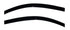 AVS 11-17 Fiat 500 Ventvisor Outside Mount Window Deflectors 2pc - Smoke - Striker Modified