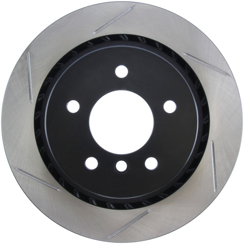 StopTech Power Slot BMW (E36) Rear Right SportStop Slotted Rotor - Striker Modified