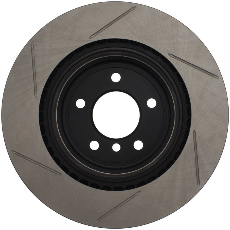 StopTech Power Slot 06 BMW 330 Series / 07-09 335 Series Rear Left Slotted Rotor - Striker Modified