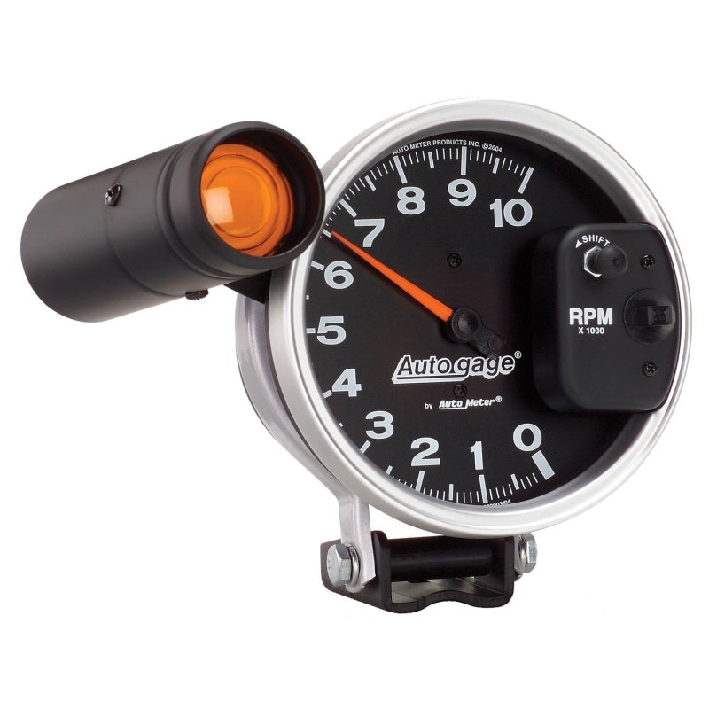 Autometer 5 inch 10,000 RPM Monster Shift Lite Pedestal Tachometer - Striker Modified