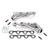 BBK 79-93 Mustang 5.0 Shorty Unequal Length Exhaust Headers - 1-5/8 Silver Ceramic - Striker Modified