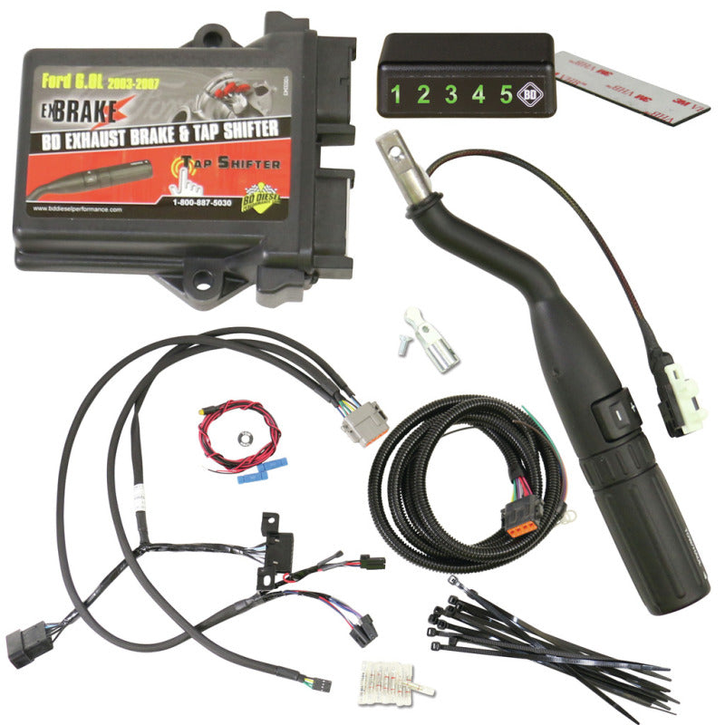 BD Diesel TapShifter / Exhaust Brake - Ford 2003-2007 PowerStroke 6.0L - Button Gear Selection - Striker Modified