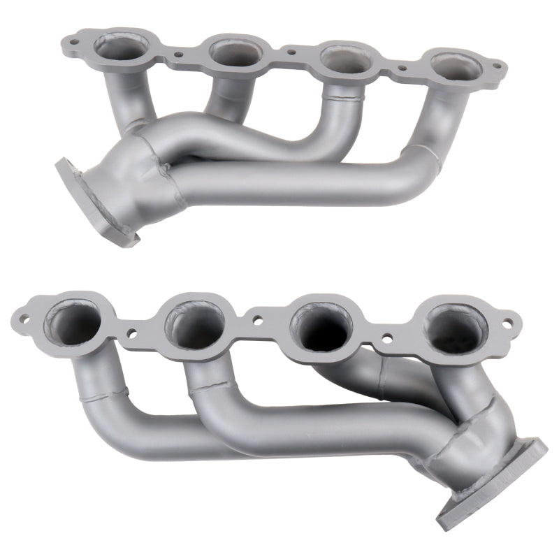 BBK 14-18 GM Truck 5.3/6.2 1 3/4in Shorty Tuned Length Headers - Titanium Ceramic - Striker Modified