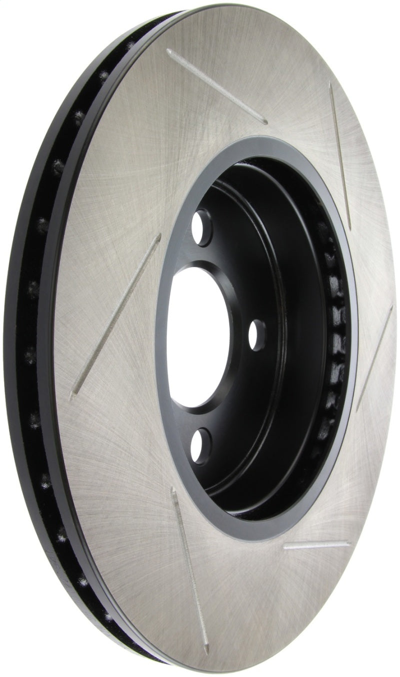StopTech Power Slot 07-09 Base Cooper Front Left Rotor - Striker Modified