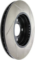StopTech Power Slot 07-09 Base Cooper Front Left Rotor - Striker Modified