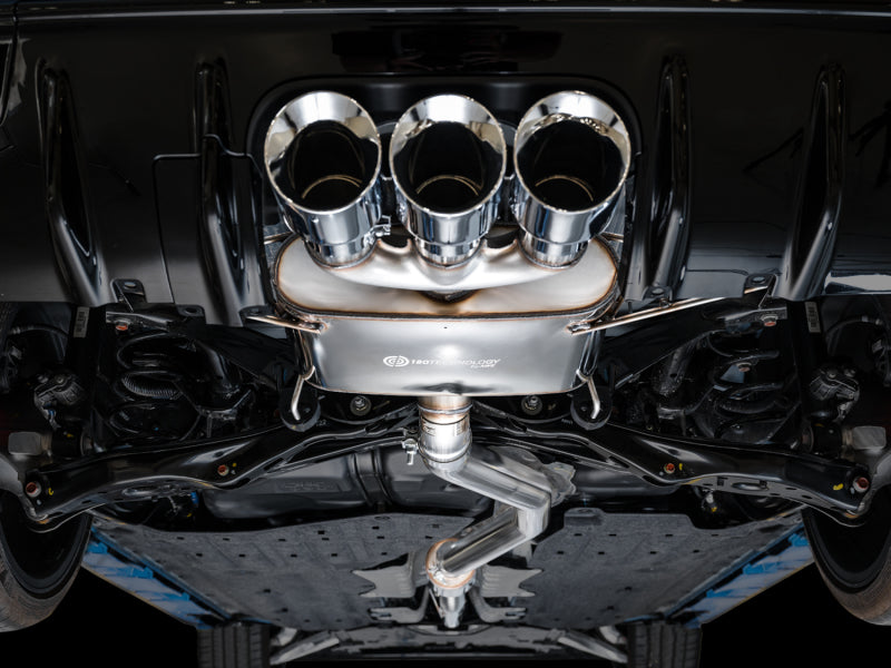 AWE Tuning 2023 Honda Civic Type R FL5 Touring Edition Exhaust w/ Triple Chrome Silver Tips - Striker Modified