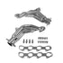 BBK 11-20 Dodge Challenger Hemi 6.4L Shorty Tuned Length Exhaust Headers - 1-7/8in Silver Ceramic - Striker Modified