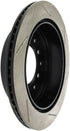 StopTech Power Slot 01-07 Toyota Sequoia/03-09 4 Runner / 03-09 Lexus GX470 Slotted Right Rr Rotor - Striker Modified
