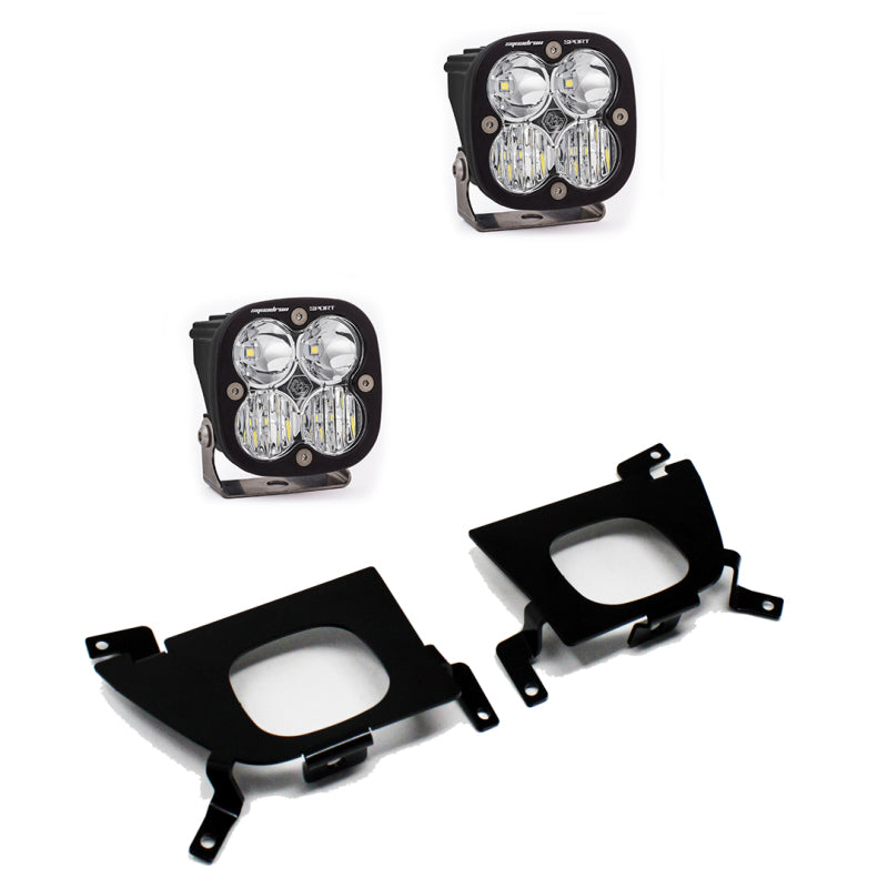 Baja Designs 2019 Silverado 1500 Sport Fog Pocket Mount Kit - Striker Modified