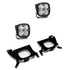 Baja Designs 2019 Silverado 1500 Sport Fog Pocket Mount Kit - Striker Modified