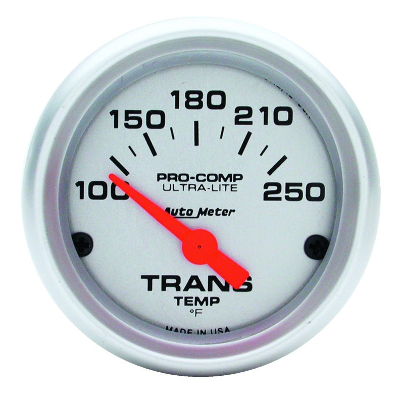 Autometer Ultra-Lite 52mm  100-250 Degree F Mechanical Transmission Temperature Gauge - Striker Modified