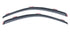 AVS 99-07 Chevy Silverado 1500 Standard Cab Ventvisor In-Channel Window Deflectors 2pc - Smoke - Striker Modified