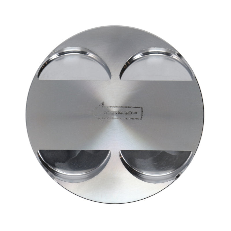 Manley 03-06 Evo 8/9 (7 Bolt 4G63T) 85mm STD Bore 9.0:1 Dish Pistons w/ Rings - Striker Modified
