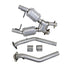 BBK 96-98 Mustang 4.6 GT High Flow X Pipe With Catalytic Converters - 2-1/2 - Striker Modified