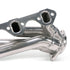 BBK 79-93 Mustang 5.0 Shorty Unequal Length Exhaust Headers - 1-5/8 Silver Ceramic - Striker Modified
