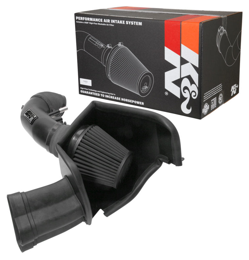 K&N 2018 Ford Mustang GT V8 5.0L F/I Performance Intake Kit - Striker Modified