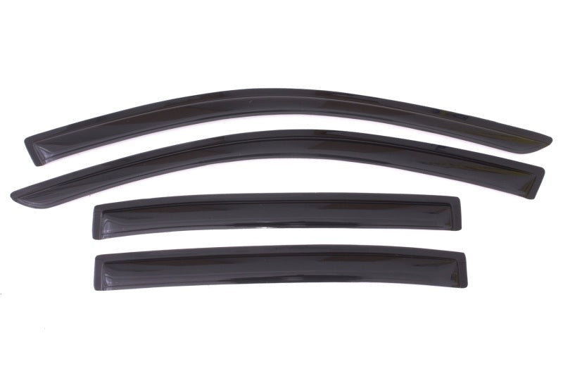 AVS 13-17 Honda Accord Ventvisor Outside Mount Window Deflectors 4pc - Smoke - Striker Modified