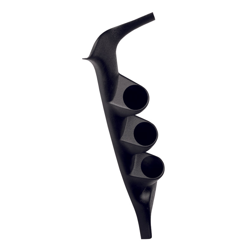 Autometer 92-97 Ford F Series (exc 97 F-150) Triple Pillar - Black - Striker Modified