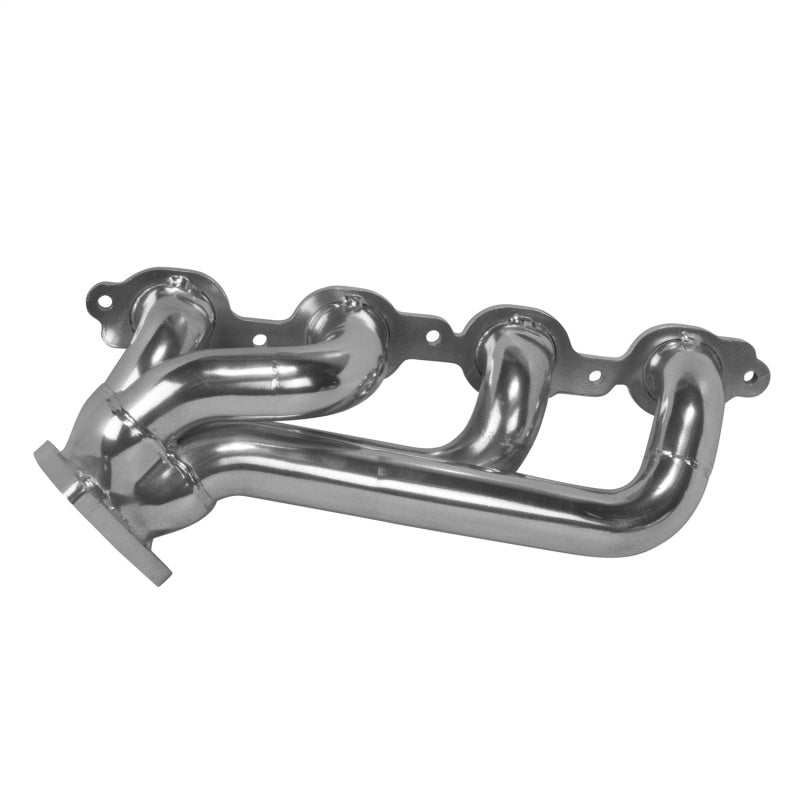 BBK 14-18 GM Truck 5.3/6.2 1 3/4in Shorty Tuned Length Headers - Polished Silver Ceramic - Striker Modified