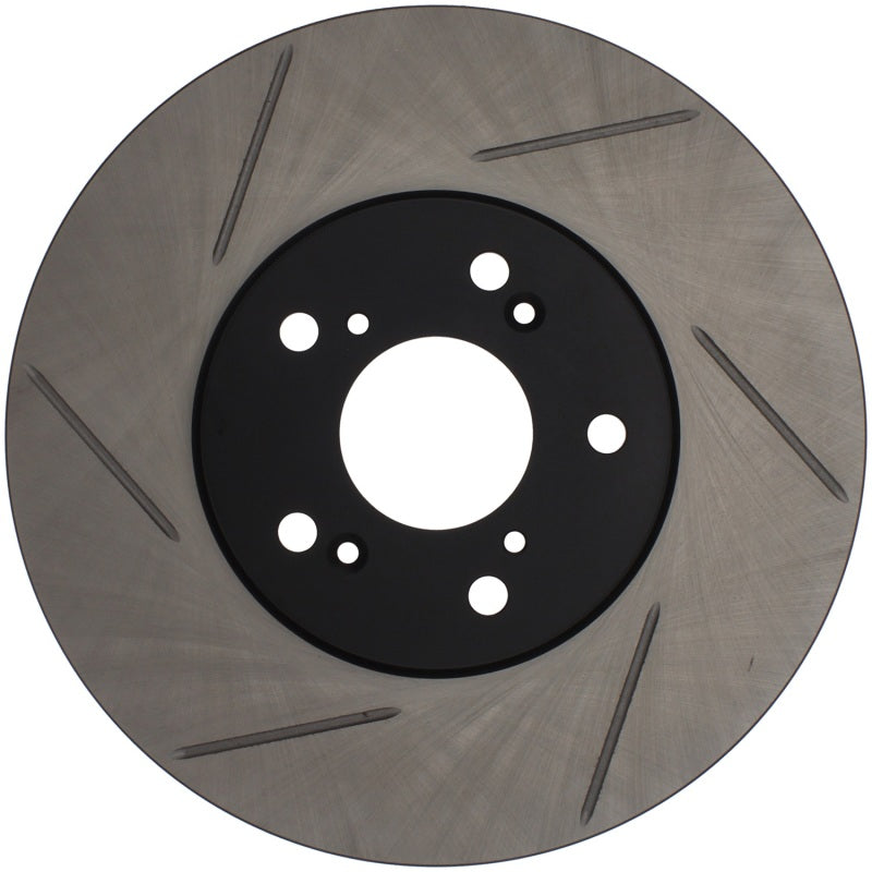 StopTech Power Slot Slotted 99-08 Acura TL (STD Caliper) / 01-03 CL / 04-09 TSX Front Right Rotor - Striker Modified