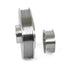 BBK 96-01 Mustang 4.6 GT Cobra Underdrive Pulley Kit - Lightweight CNC Billet Aluminum (3pc) - Striker Modified