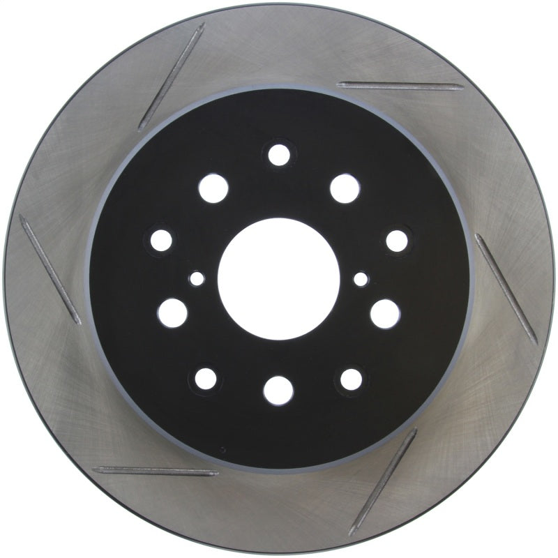 StopTech Power Slot 00-05 Lexus IS300 Rear Right SportStop Slotted Rotor - Striker Modified