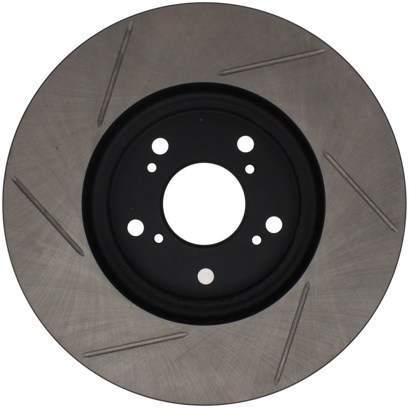 StopTech Power Slot Slotted 99-08 Acura TL (STD Caliper) / 01-03 CL / 04-09 TSX Front Left Rotor - Striker Modified