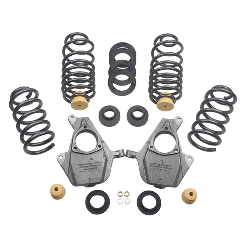 Belltech LOWERING KIT 14-17 GM SUV w/o Magnetic Ride 2-4inF - 4inR - Striker Modified