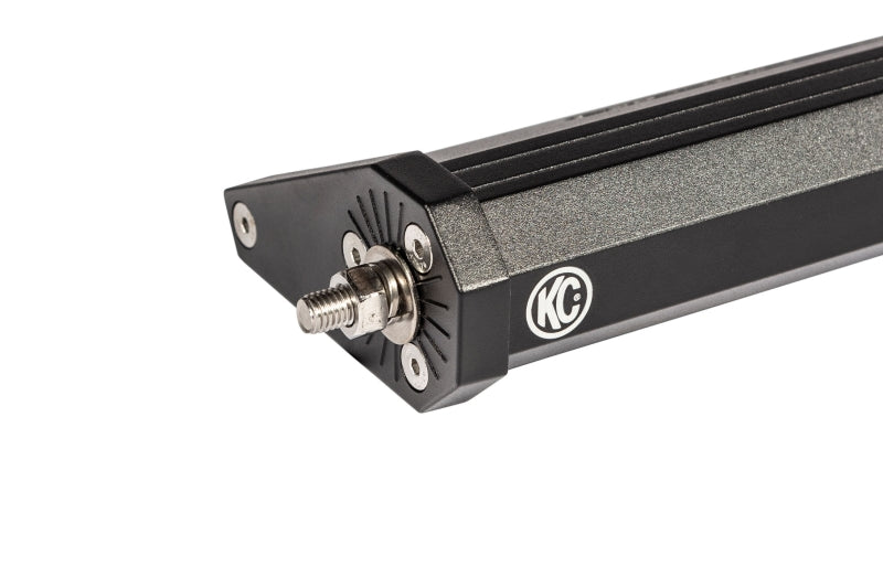 KC HiLiTES Universal 50in. Overhead Xross Bar Light Mount (Bar Only/Req. Mount Brackets) - Black - Striker Modified