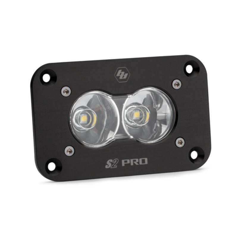 Baja Designs S2 Pro Work/Scene Pattern Flush Mount LED Work Light - Clear - Striker Modified