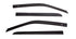 AVS 2018 Honda Odyssey Ventvisor In-Channel Front & Rear Window Deflectors 4pc - Smoke - Striker Modified