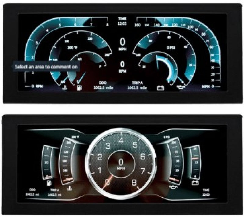 Autometer InVision Digital Instrument Display Color LCD Including Panel Mount - Universal - Striker Modified
