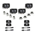 Baja Designs 21-22 Ford F-150 Raptor S2 SAE Dual Fog Pocket Light Kit - Clear - Striker Modified