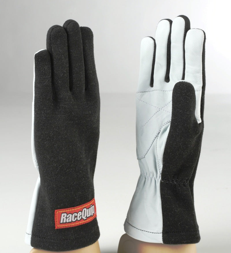 RaceQuip Black Basic Race Glove - Large - Striker Modified