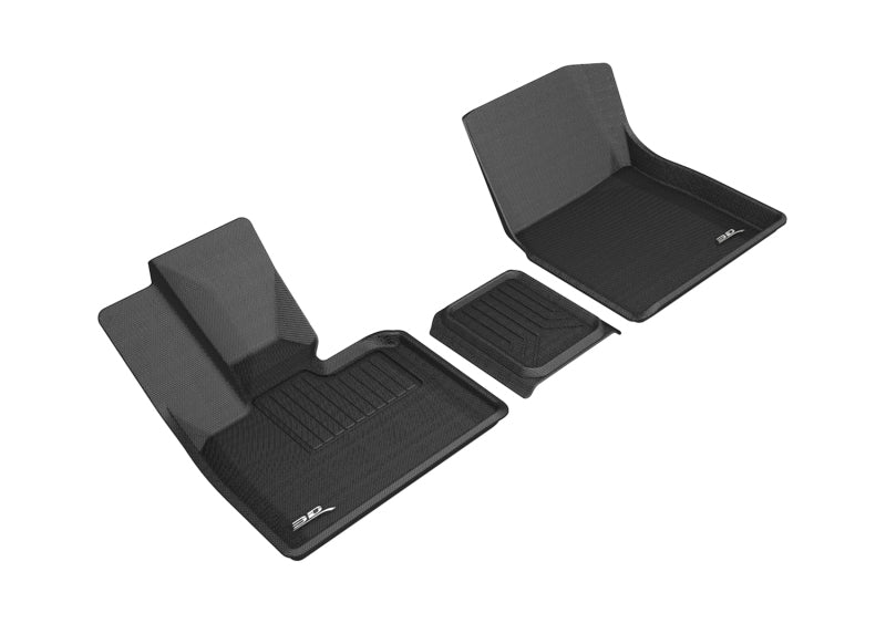 3D MAXpider 2014-2019 BMW I3 Kagu 1st Row Floormat - Black - Striker Modified