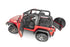 BedRug 97-06 Jeep TJ Rear Cargo Kit (Incl Tailgate) - Striker Modified