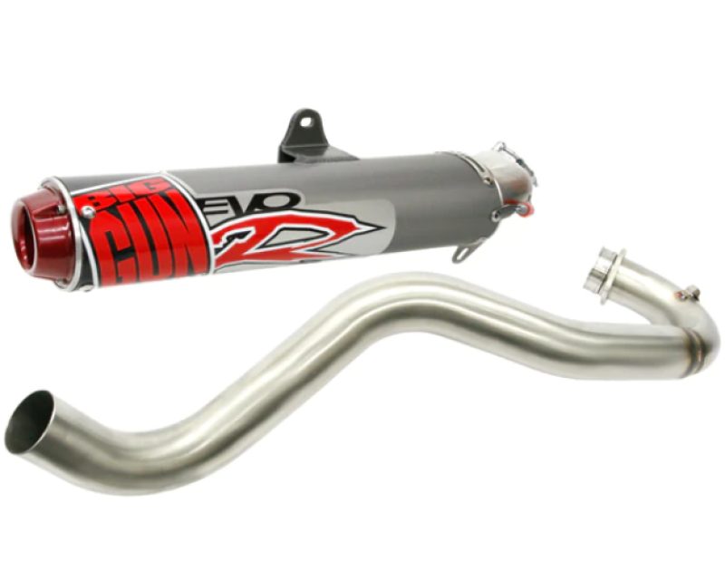 Big Gun 08-13 Honda TRX 700XX EVO R Series Slip On Exhaust - Striker Modified