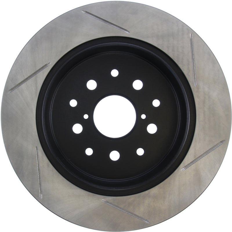 StopTech Power Slot 00-05 Lexus IS300 Rear Right SportStop Slotted Rotor - Striker Modified